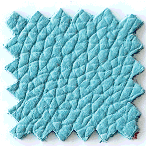 LEATHER Columbia Blue