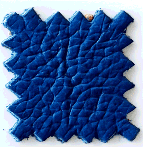 LEATHER Ocean Blue
